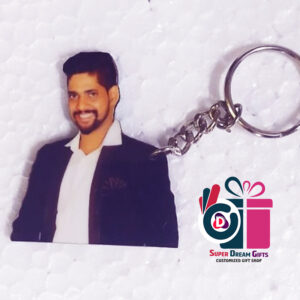 Cut Out Key Chain With Photo
