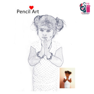Pencil A4 Photo Frame